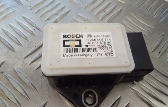 Citroen C4 I ESP acceleration yaw rate sensor 0265005714 9663187680