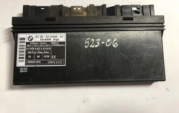BMW 5 E60 E61 Comfort/convenience module 9114448 61359114448 5WK49110