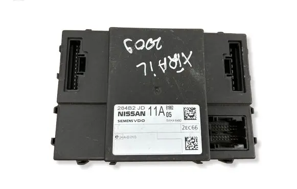 Nissan X-Trail T31 Comfort/convenience module 284B2JD 24AI000103 5WK46480