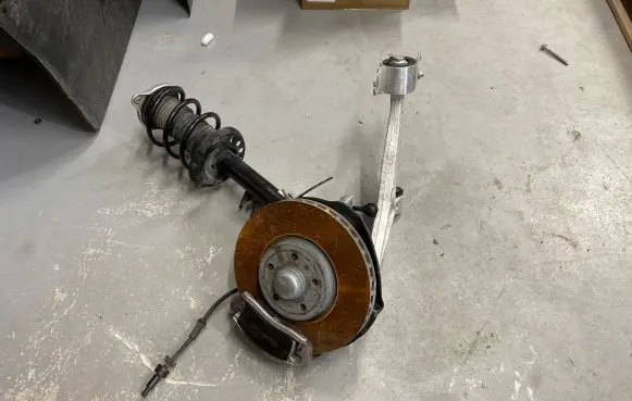 Mercedes-Benz GLB x247 Front wheel hub spindle knuckle