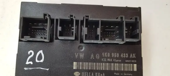 Skoda Octavia Mk2 (1Z) Comfort/convenience module 1K0959433AK