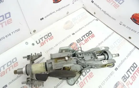 Steering wheel axle set