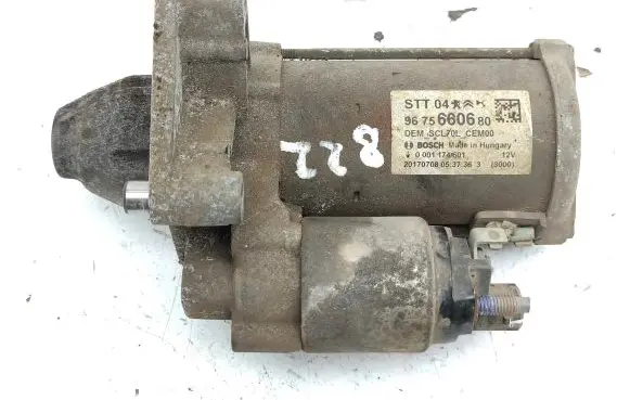 Peugeot 308 Starter motor 9675660680