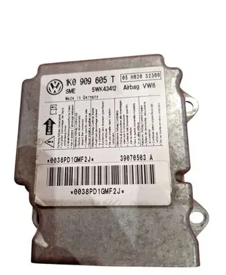 Volkswagen Golf Plus Airbag control unit/module 1K0909605T 39070503A 05H020S2300