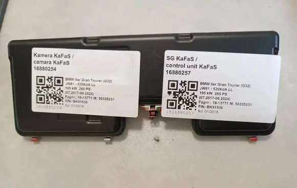 BMW 6 G32 Gran Turismo Camera control unit module 9496624