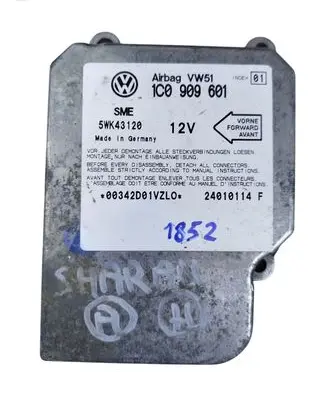 Volkswagen Sharan Airbag control unit/module 1C0909601