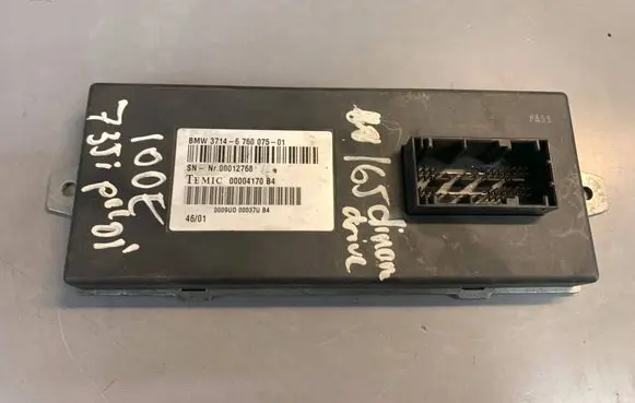 BMW 7 E65 E66 Other control units/modules 6760075 00004170 00012768