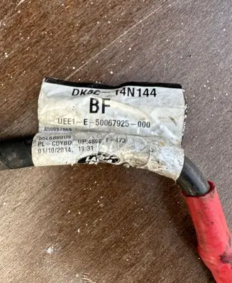 Land Rover Discovery Sport Negative earth cable (battery) DK6214N144