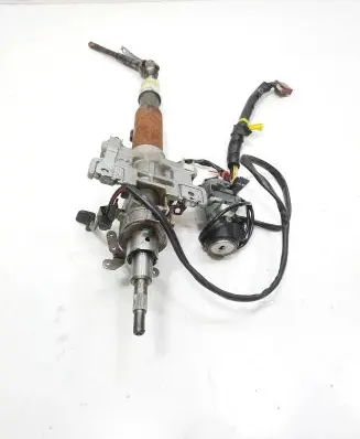 Steering wheel axle set