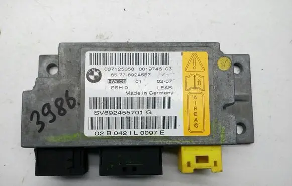 BMW 7 E65 E66 Airbag control unit/module 65776924557