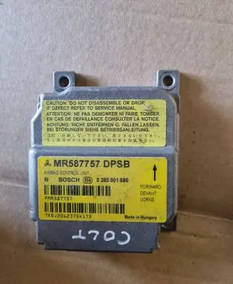 Mitsubishi Colt Airbag control unit/module MR587757 0285001686 PMR587757
