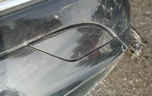 Mercedes-Benz C AMG W204 Rear bumper row hook cap/cover 