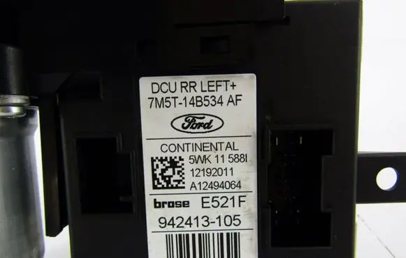 Ford Kuga I Rear door window regulator motor 7M5T14B534AF