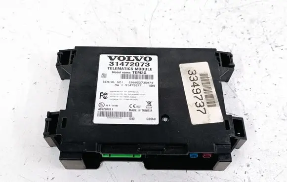 Volvo XC60 Phone control unit/module 31472073 TEM3G