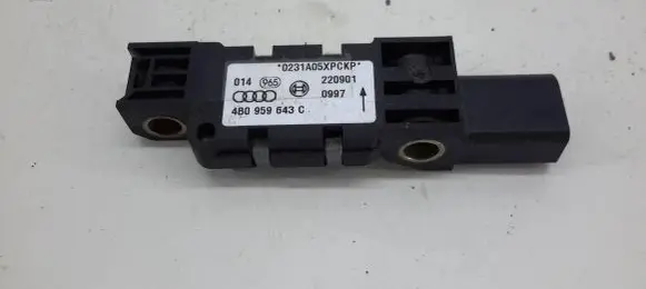 Audi A6 S6 C5 4B Airbag deployment crash/impact sensor 4B0959643C 220901 0231A05XPCKP