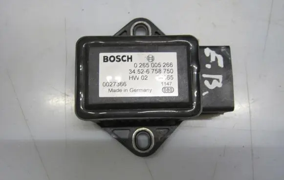 BMW 5 E60 E61 ESP acceleration yaw rate sensor 6758750