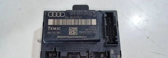 Audi A6 S6 C6 4F Door control unit/module 4F0910793E 4F0959693E