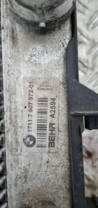 BMW 7 E65 E66 Coolant radiator 1711750797201