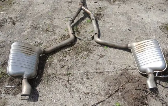 Mercedes-Benz CLS C218 X218 Muffler/silencer 350CDI
