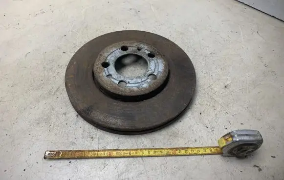Audi A3 S3 8L Front brake disc
