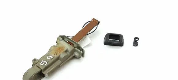 BMW 7 E23 Rear door check strap stopper 184342321 18434232 41511881590