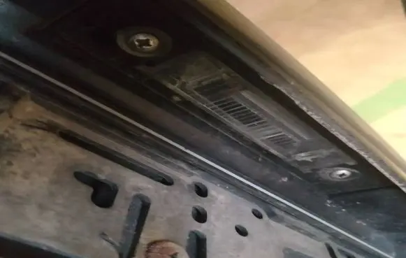 Volvo S40, V40 Number plate light
