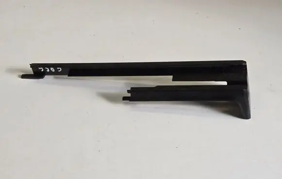 Porsche Panamera (971) Front passenger seat rail trim 971881480