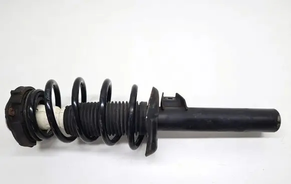 Front shock absorber with coil spring