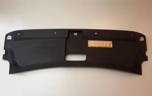 Engine bonnet/hood lock trim molding