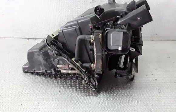 Interior heater climate box assembly