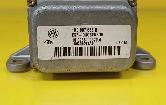 Volkswagen Touran I ESP acceleration yaw rate sensor 1K0907655B