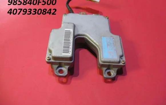 Nissan Micra Airbag control unit/module 985840F500 4079330842