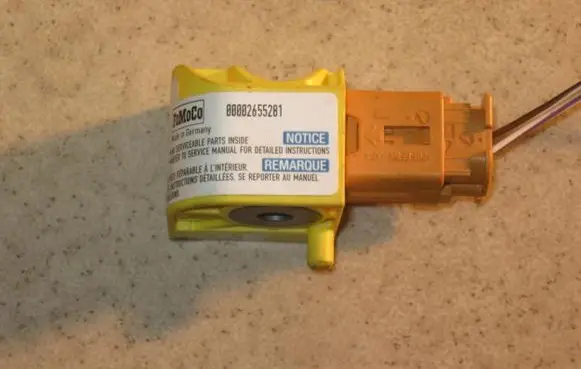 Ford Fusion Airbag deployment crash/impact sensor 2S6T14B342AD