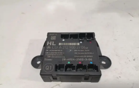 Mercedes-Benz C W204 Door control unit/module A2129003906 A2128208526 A2129029902