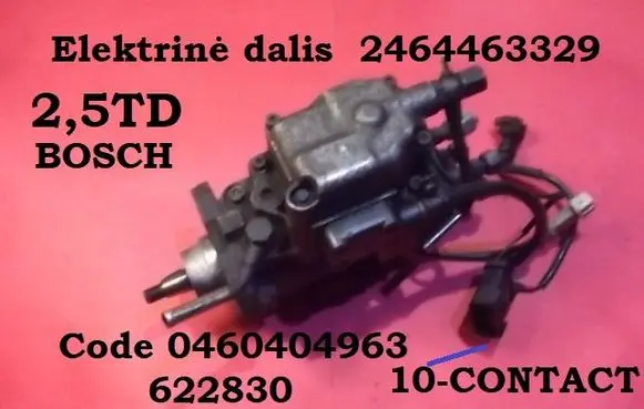 Fuel injection high pressure pump