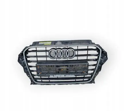 Audi A3 S3 8V Front bumper upper radiator grill