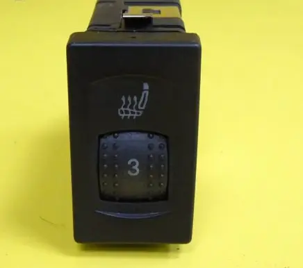 Volkswagen PASSAT B5 Seat heating switch 3B0963564C
