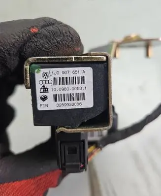 Volkswagen Bora ESP acceleration yaw rate sensor 1J0907657A AQRS00075220 41621098000