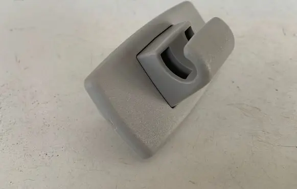 Sun visor clip/hook/bracket