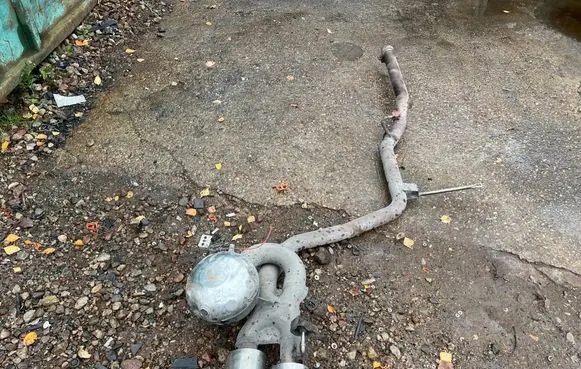 Maserati Ghibli Muffler/silencer 670006946