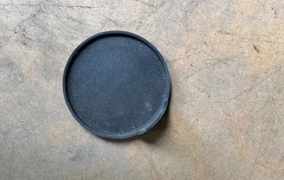 Fiat 500 Abarth Cup holder pad/mat T0516693 1535800X 61949U