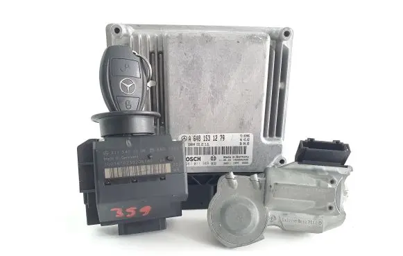 Engine ECU kit and lock set