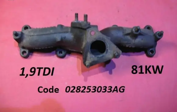 Seat Ibiza II (6k) Exhaust manifold 028253033AG
