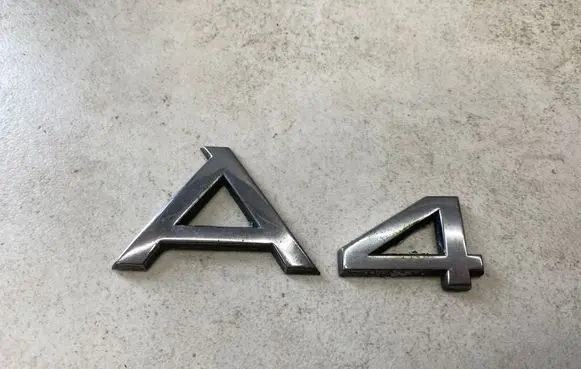 Audi A4 S4 B6 8E 8H Manufacturers badge/model letters 