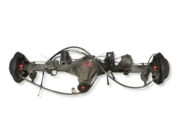 Toyota Land Cruiser (J120) Rear axle beam with reductor 