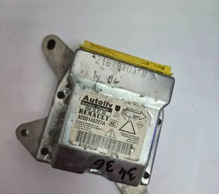 Renault Laguna II Airbag control unit/module 8200148227A 550758700 B115CA00788