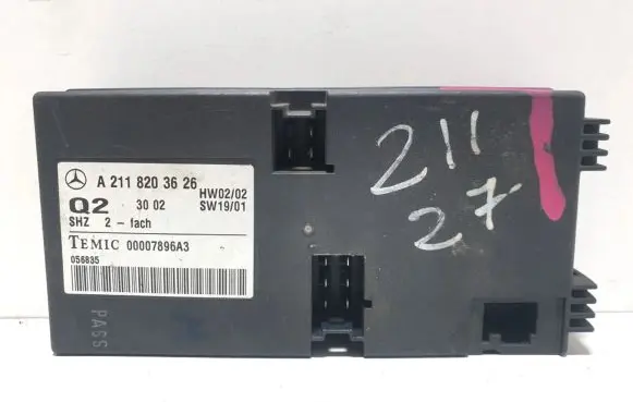 Mercedes-Benz E W211 Other control units/modules