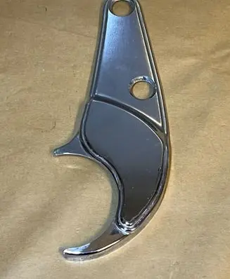 Opel Commodore A Front driver seat rail trim 