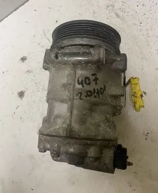Peugeot 407 Air conditioning (A/C) compressor (pump) 9660555380