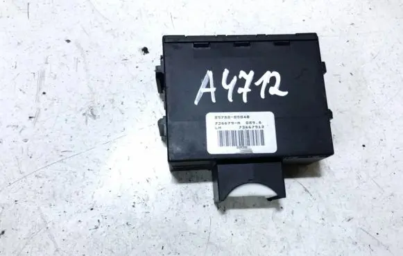 Immobilizer control unit/module